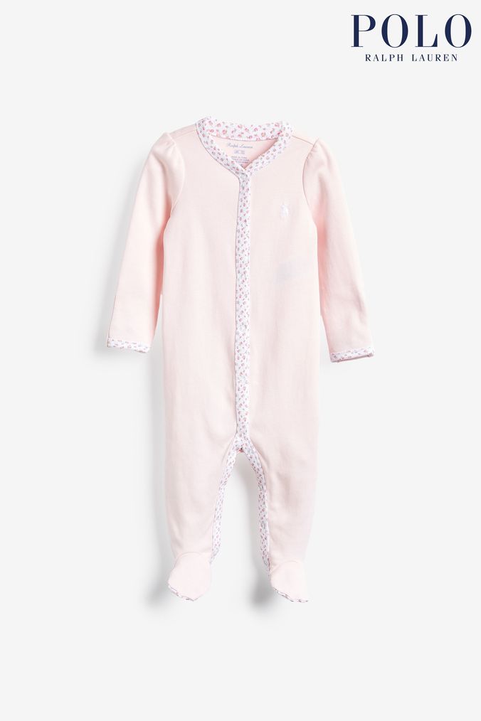 Buy Newborn Boys Newborn Girls Polo Ralph Lauren Pink Online