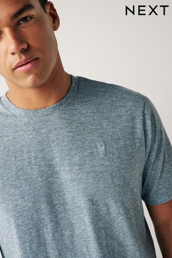 Denim Blue Single Stag Marl T-Shirt (201507) | £12