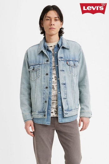 Levi's Huron Waves Levi's Relaxed Fit Trucker Denim Jacket (202317) | £100