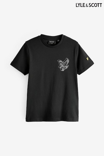 Lyle & Scott Boys Teens Eagle Back Graphic T-Shirt (202898) | £28
