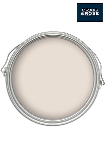 Craig & Rose White Chalky Emulsion Broken White 2.5Lt Paint (203230) | £42