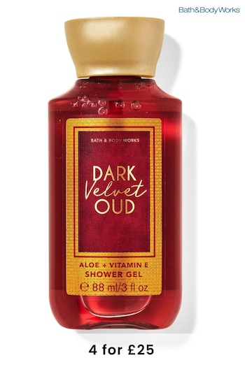 Bath & Body Works Dark Velvet Oud Travel Size Shower Gel 3 fl oz / 88 mL (204747) | £9