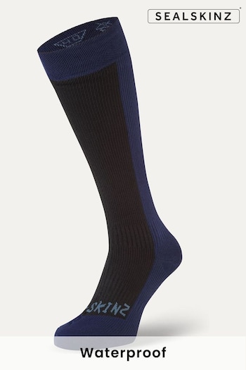 Sealskinz Worstead Waterproof Cold Weather Knee Length Socks (204854) | £48