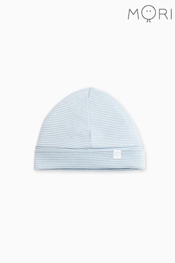 Mori Organic Cotton & Bamboo Super Soft Baby Hat (204933) | £11