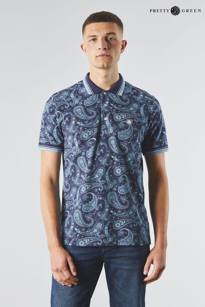 Buy Men s Pretty Green Polo Shirts Tops Online Next UK