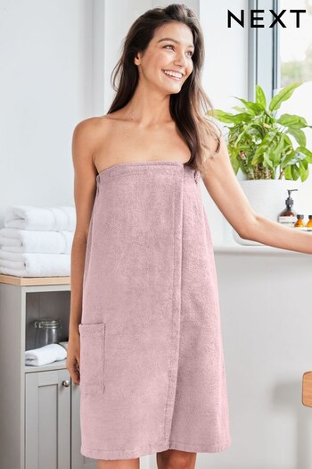 Pink Cosy Egyptian Towelling Body Wrap (205478) | £22
