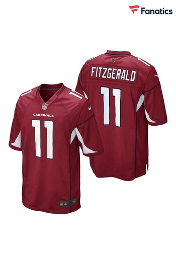Nike Red Arizona Cardinals Home Game Jersey - Larry Fitzgerald (205566) | £60