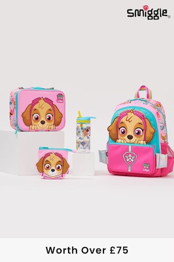 Smiggle Pink Paw Patrol 4 Piece School Bundle Bag (205675) | £64