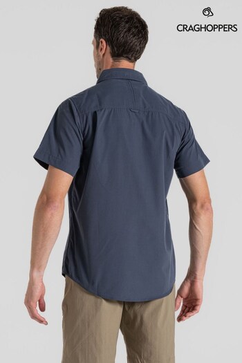 Craghoppers Blue Kiwi Short Sleeve Shirt (206078) | £35