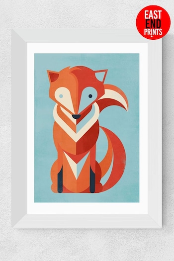 East End Prints White Fox Print (206197) | £47 - £132