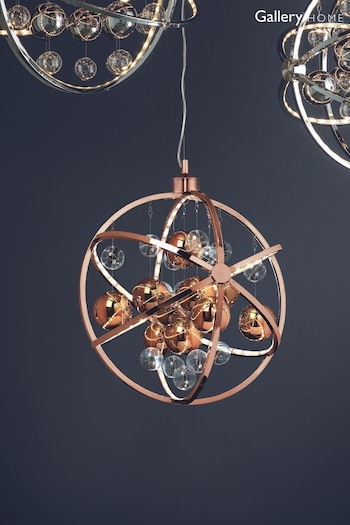 Gallery Home Copper Moory Ceiling Light Pendant (206419) | £348