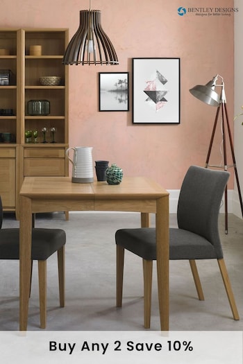 Bentley Designs White Bergen 2 to 4 Seater Extending Dining Table (206780) | £630
