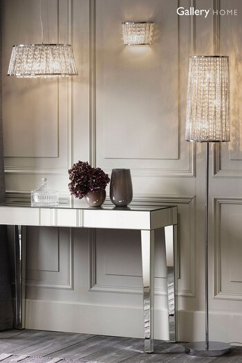 Gallery Home Silver Sophie Wall Light (207155) | £66