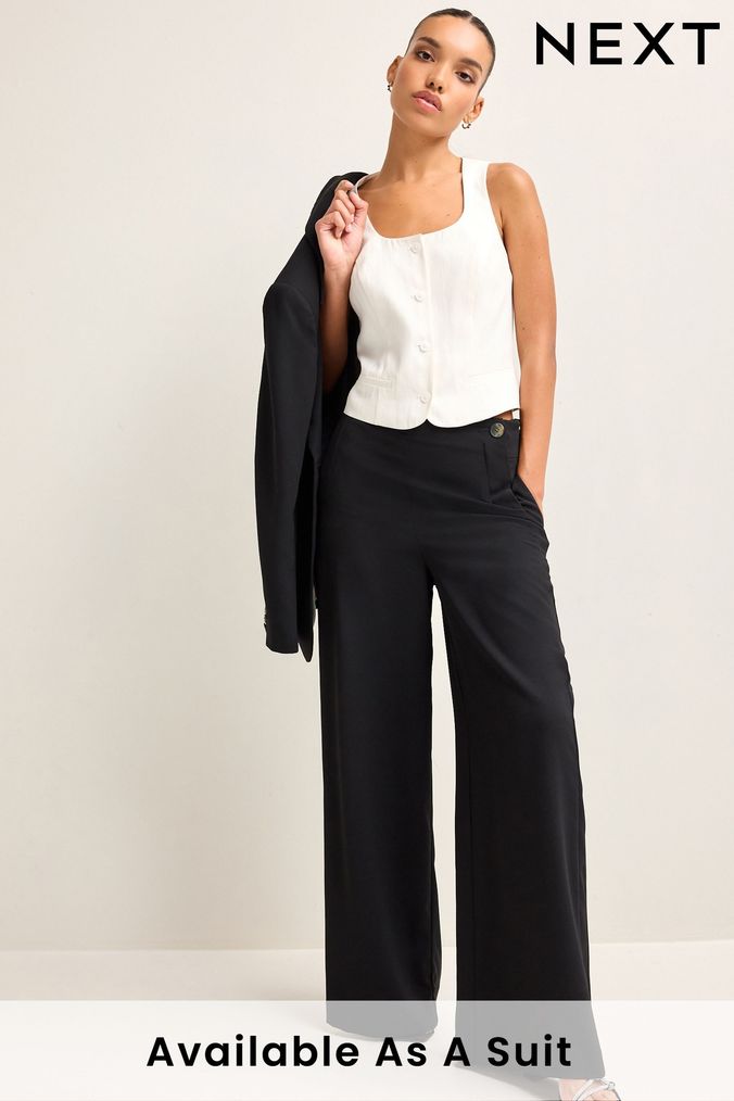 Next palazzo trousers top