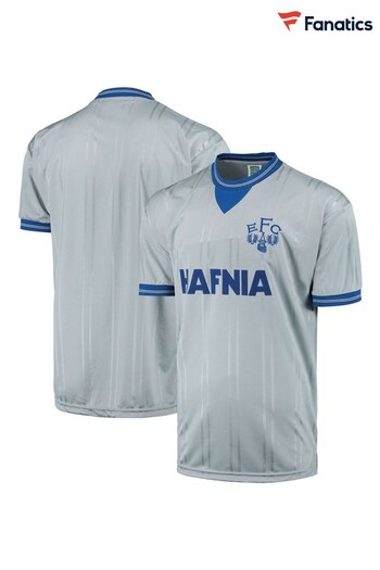 Fanatics Grey Everton 1984 Away Football Shirt (207567) | £45