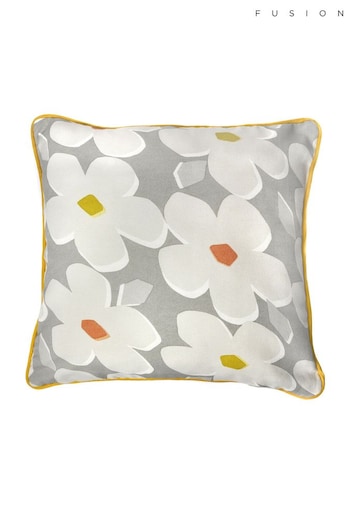 Fusion Grey Aura Floral Cushion (207572) | £16