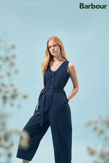 Barbour® Navy Penrose Jumpsuit (208128) | £115