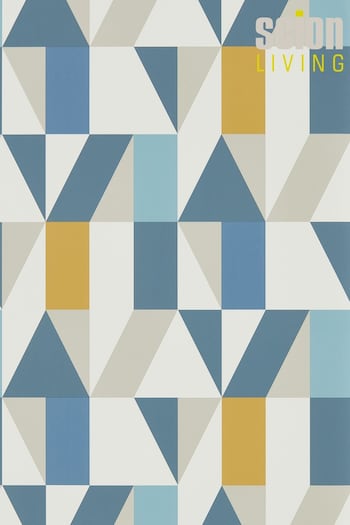 Scion Blue Nuevo Wallpaper Wallpaper (208152) | £47