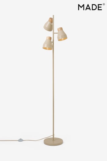 MADE.COM Cream Albert Floor Lamp (208219) | £139