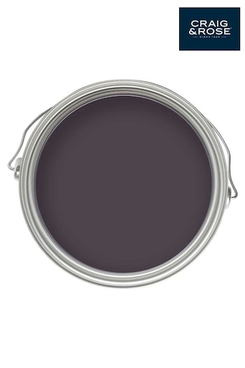 Craig & Rose Purple Chalky Emulsion Damson 2.5Lt Paint (208591) | £42