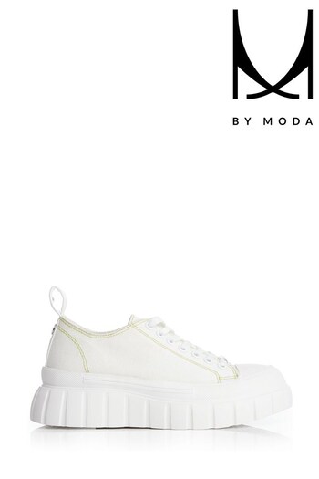 Moda In Pelle Amina Contrast Top Stitch Chunky Sole Trainers (208619) | £70