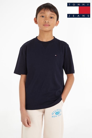 Tommy Hilfiger Kids Blue Essential T-Shirt (208821) | £18 - £20