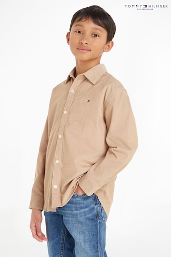Tommy Hilfiger Kids Natural Corduroy Shirt (209402) | £50 - £60