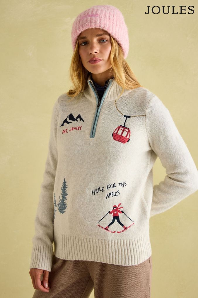 Buy Newborn Girls Women s Younger Girls Jumpers Joules Cream Cosyshop Online AyurvedicpointcongressShops