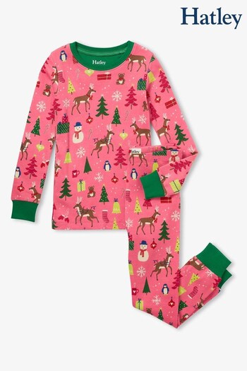 Hatley Christmas Holiday Cars Pyjama Set (210138) | £32