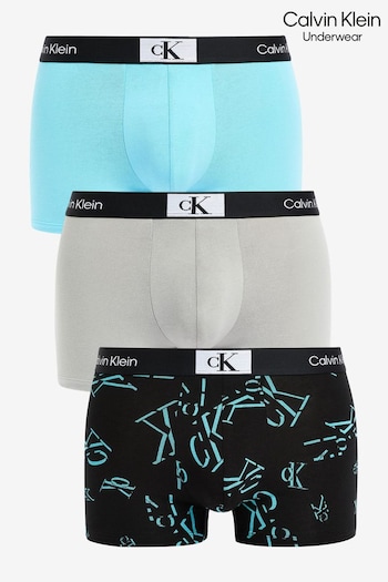 Calvin Klein 96 Cotton Trunks 3 Packs (210287) | £42