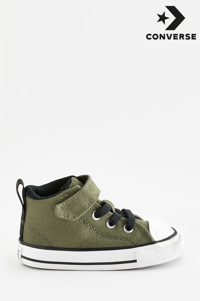 Converse white outlet infant dino trainer