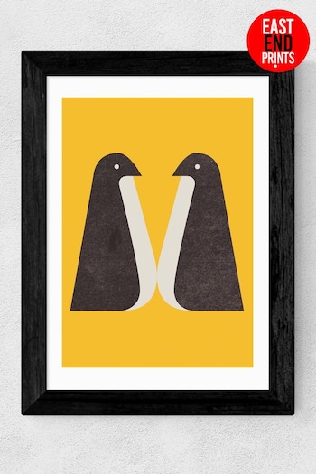 East End Prints Black Penguin Print (210538) | £47 - £132