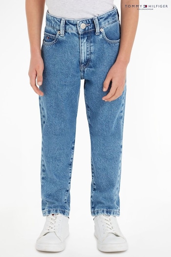 Tommy Hilfiger Kids Blue Modern Straight Jeans (210580) | £45 - £55