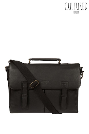 Cultured London Mast Leather Work Bag (211247) | £99