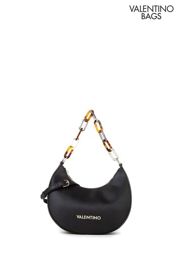 Valentino Bags Black Bercy Tortoisehell Shoulder Bag (211310) | £149