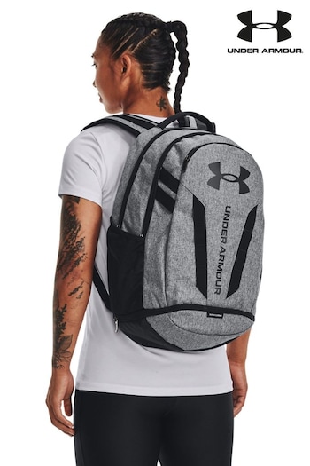 Under Armour Black/Grey Hustle 5 Backpack (211349) | £50