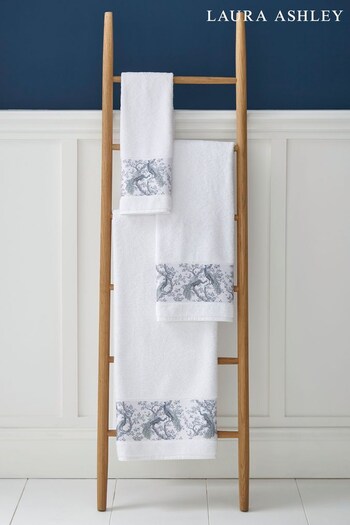 Laura Ashley Midnight Blue Belvedere Towel (211350) | £15 - £35