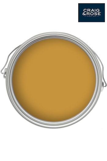 Craig & Rose Ochre Yellow Chalky Emulsion French Ochre 2.5Lt Paint (211742) | £42