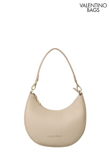 Valentino embroidered-logo Bags Cream Alexia Shoulder Bag with detachable logo strap (211795) | £145