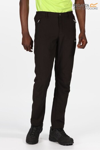 Regatta Black Geo Softshell II Trousers (211980) | £49