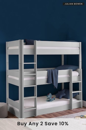 Julian Bowen Grey Kids Bunk Bed (212532) | £575