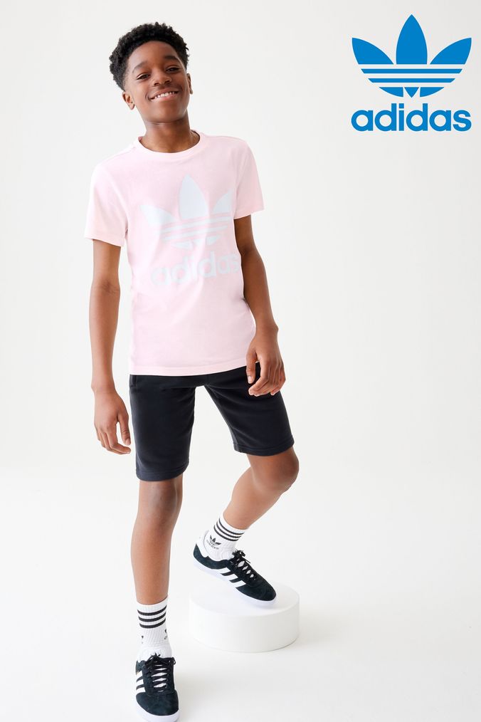 Light pink 2025 adidas shirt