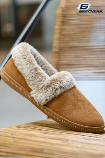 Skechers Camel Cosy Campfire Team Toasty Womens Slippers (212893) | £42