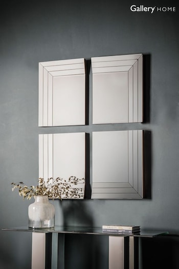 Gallery Home Glass Brentwood Set of 4 Mirrors (213980) | £160