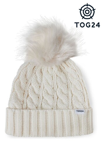 Tog 24 White Leedon Knit Hat (214904) | £24