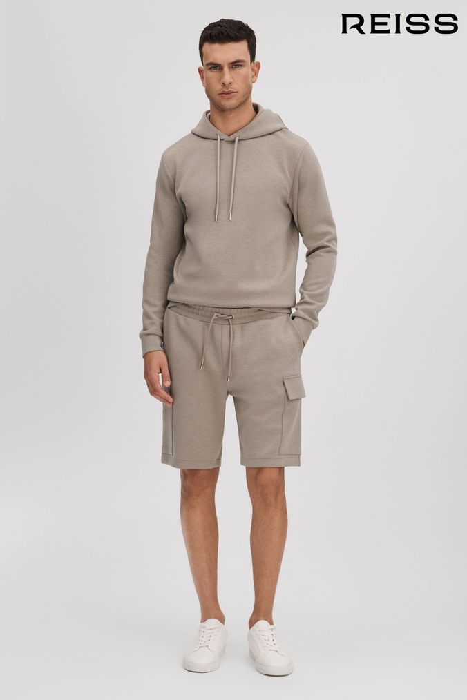 Buy Men s Brown Plus Size Shorts Online Next UK