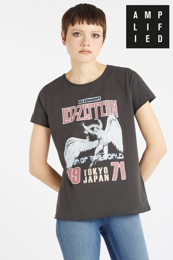 Amplified Grey Led Zeppelin Tokyo 71 T-Shirt (215440) | £25