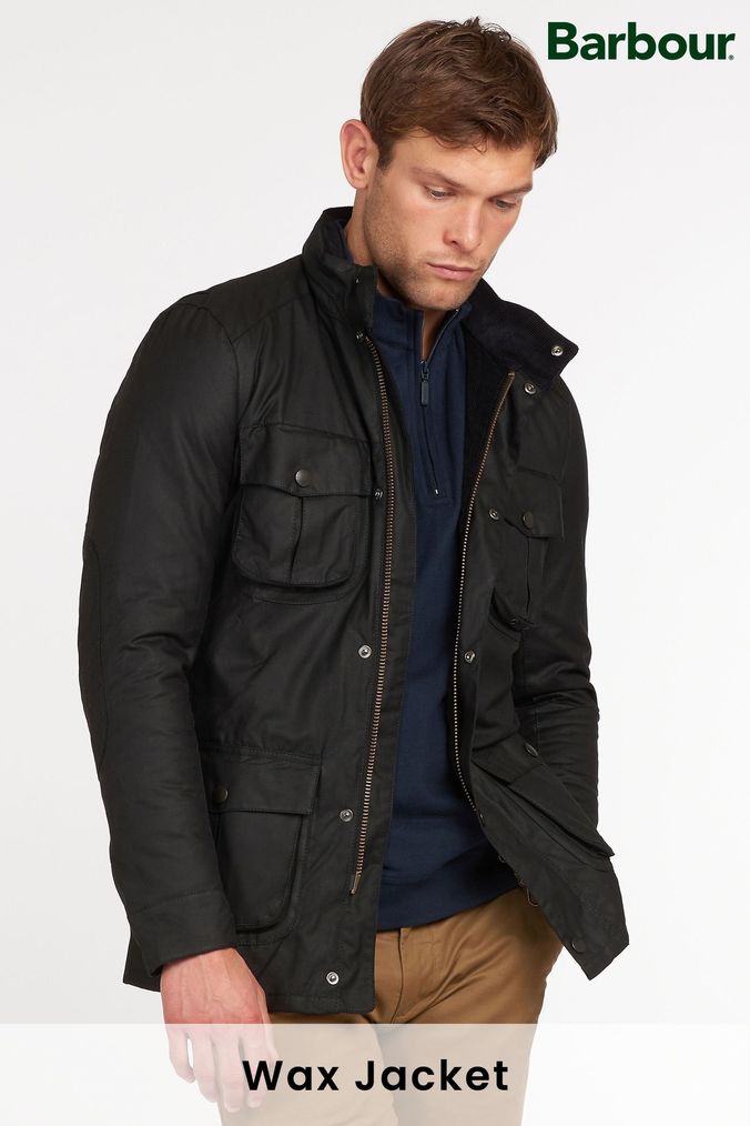 Mens Black Casual Jackets Hooded Padded Casual Jackets Next Official Site