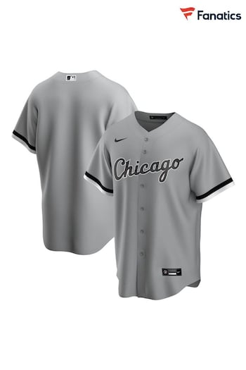 Nike Grey Chicago White Sox Official Replica Road Jersey (216023) | £95