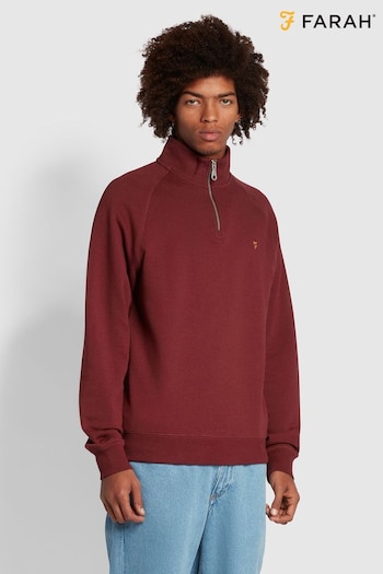 Farah Jim 1/4 Zip Sweatshirt (216035) | £60